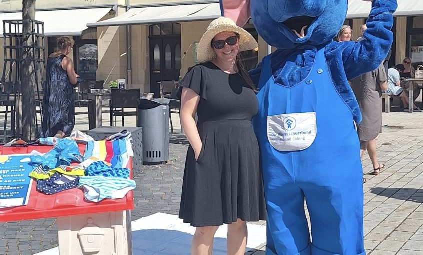 Mission Badehose in Coburg mit Ella Elefant
