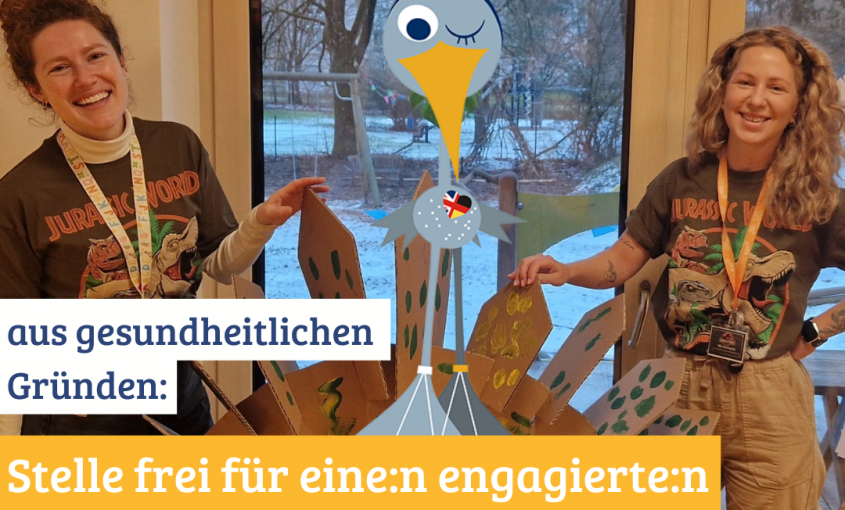 Meghan und Mila suchen eine:n Kolleg:in