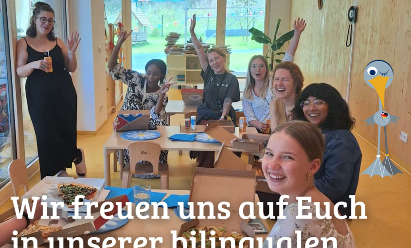 Unser Team freut sich auf die Kinder der bilingualen Ferienbetreuung!