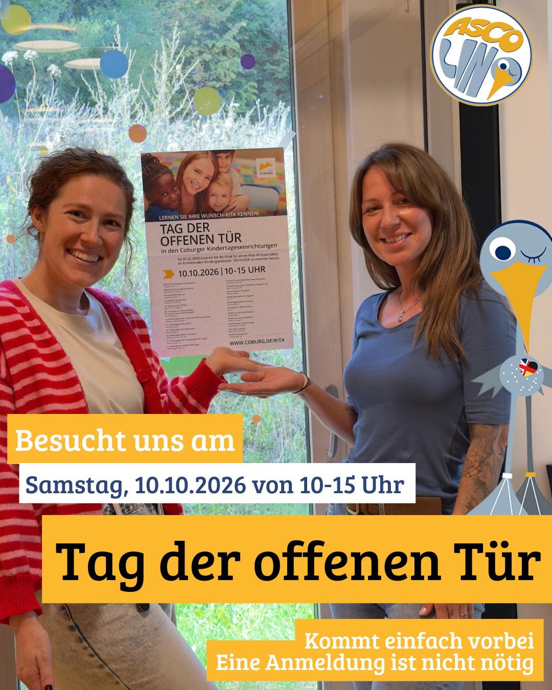 Unser Leitungsteam lädt ein zum Tag der offenen Tür